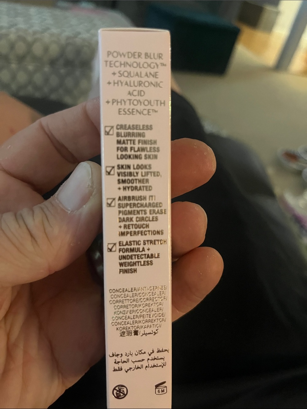 Charlotte Tilbury Airbrush Blur Concealer - 4 fair-Medium - wife tried one time - Picture 4 of 6